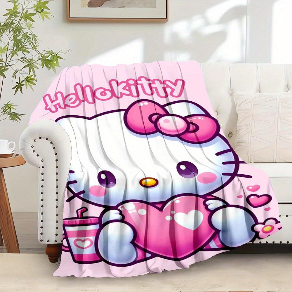1pc Hello Kitty pink heart - home flannel blanket, universal for all seasons, comfortable, machine washable, suitable for everyone, a gift f 130x150cm
1pc Hello Kitty pink heart - home flannel blanket, universal for all seasons, comfortable, machine washable, suitable for everyone, a gift f 130x150cm