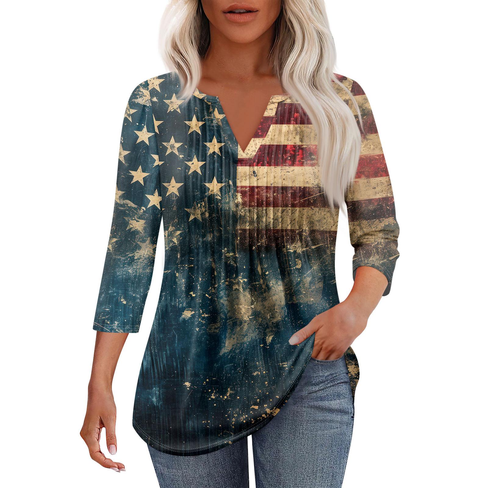 Женская модная повседневная плиссированная футболка с V-образным вырезом и рукавом семь четвертей S
Женская модная повседневная плиссированная футболка с V-образным вырезом и рукавом семь четвертей S