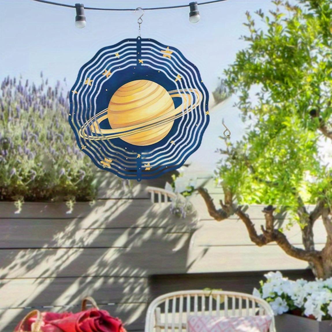 Galaxy Wind Spinner – Kinetic Sculpture with Blue Star & Saturn, No Electricity Needed, Multifunctional Indoor/Outdoor Decor for Garden, Patio & More 01A
Galaxy Wind Spinner – Kinetic Sculpture with Blue Star & Saturn, No Electricity Needed, Multifunctional Indoor/Outdoor Decor for Garden, Patio & More 01A