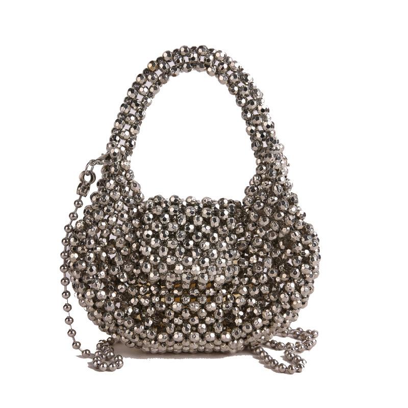 Colorful Crystal Evening Clutch Bag Women Designer Handmade Woven Bag Versatile Beading Crossbody Bag Ladies Fashion Party Purse
Colorful Crystal Evening Clutch Bag Women Designer Handmade Woven Bag Versatile Beading Crossbody Bag Ladies Fashion Party Purse