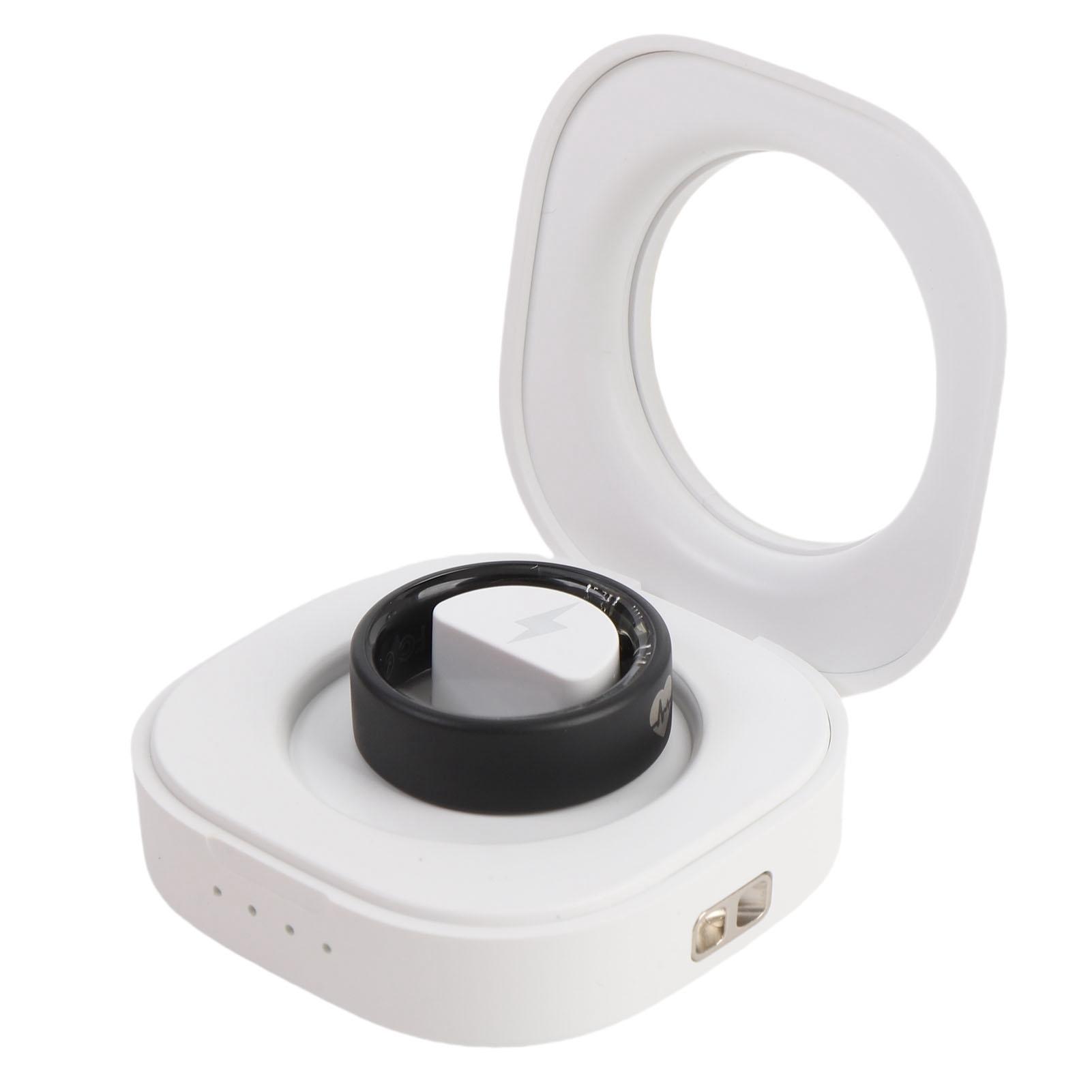 Умное кольцо-трекер здоровья IP68 Водонепроницаемое фитнес-кольцо с сенсорной функцией Просмотр видео Съемка фото Перелистывание страниц ID Size 8