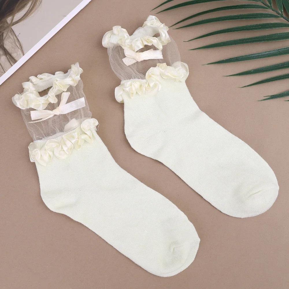 Women Thin Lolita Princess Lace Socks Vintage Ladies Girl s Ruffle Ankle Princess Ladies Cute Socks With Lace Pile Female Socks молочный белый
Women Thin Lolita Princess Lace Socks Vintage Ladies Girl s Ruffle Ankle Princess Ladies Cute Socks With Lace Pile Female Socks молочный белый