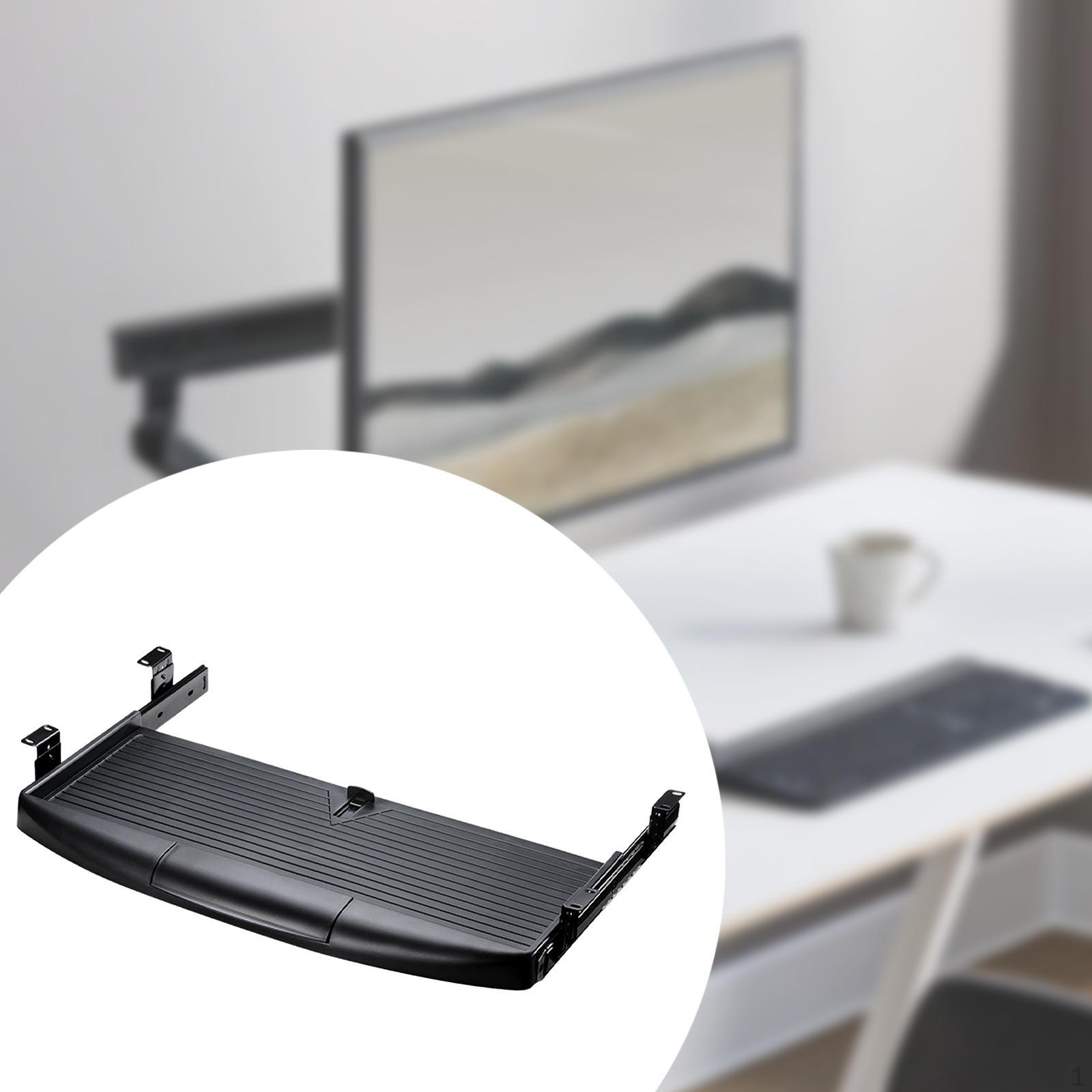 Эргономичная подставка для клавиатуры для стола - плавно выдвижной ящик для домашнего офиса
Эргономичная подставка для клавиатуры для стола - плавно выдвижной ящик для домашнего офиса