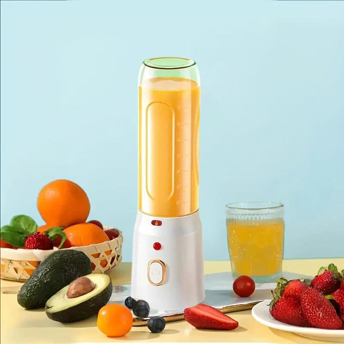 1pc Portable fruit and vegetable juicer-ideal milkshake making tool for children-compact mini juicer 110V білий
1pc Portable fruit and vegetable juicer-ideal milkshake making tool for children-compact mini juicer 110V білий