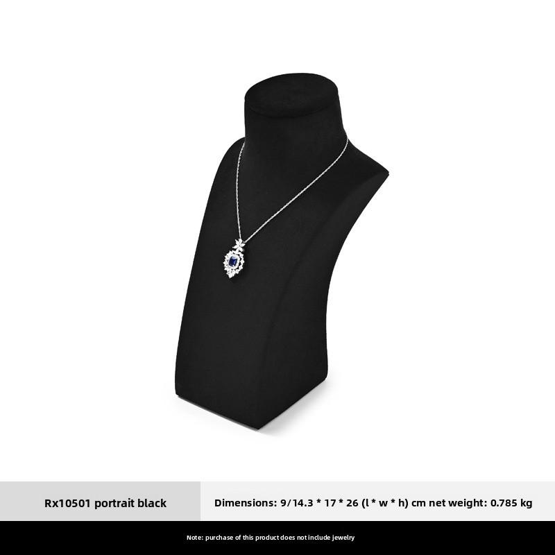 Creative Microfiber Necklace Display Bust Mannequin Neck Stand Luxury Jewelry Showcase Props
Creative Microfiber Necklace Display Bust Mannequin Neck Stand Luxury Jewelry Showcase Props