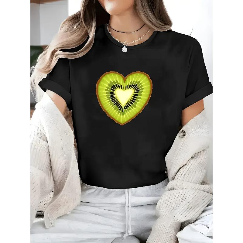 Women s Casual Crew Neck Short Sleeve T-Shirt Regular Fit Spring Summer Wear Layering Top 4XL чорний
Women s Casual Crew Neck Short Sleeve T-Shirt Regular Fit Spring Summer Wear Layering Top 4XL чорний