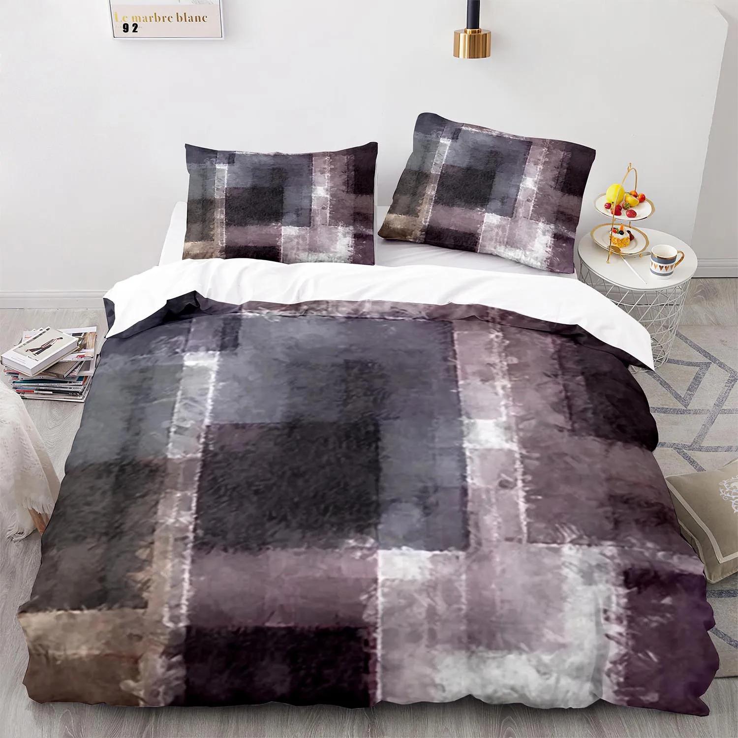 Комплект постельного белья в полоску из полиэстера, зеленого, синего, черного цвета в полоску, с принтом в клетку, пододеяльник размера «king size», мягкий комплект постельного белья для подростка 70x133cm 2pcs
Комплект постельного белья в полоску из полиэстера, зеленого, синего, черного цвета в полоску, с принтом в клетку, пододеяльник размера «king size», мягкий комплект постельного белья для подростка 70x133cm 2pcs