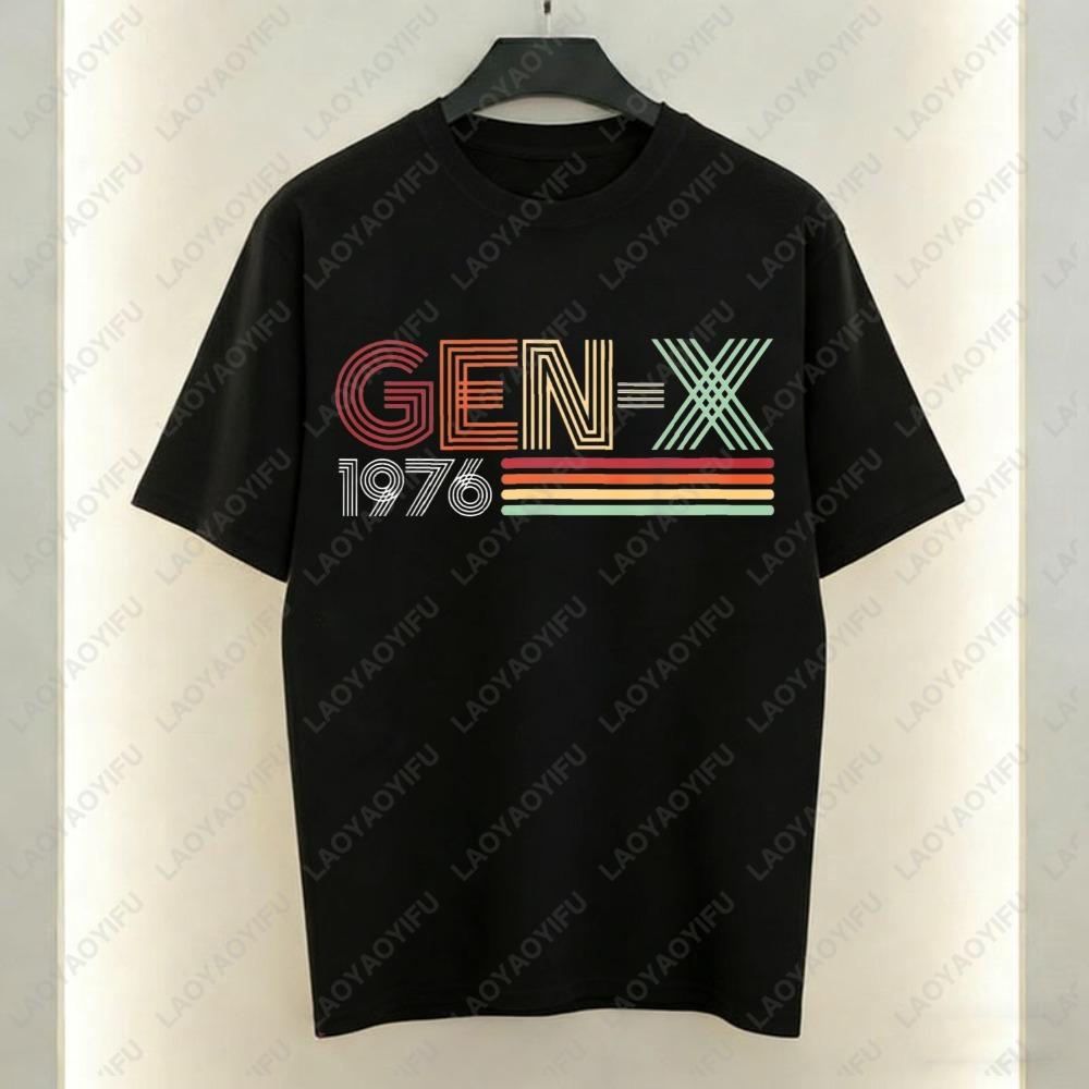 Gen-X 1976s Retro Design Casual Style Men s T-Shirt 50th Birthday Gift Summer Wear Trendy High Quality Cotton Short-sleeve Tees 5XL різнокольоровий
Gen-X 1976s Retro Design Casual Style Men s T-Shirt 50th Birthday Gift Summer Wear Trendy High Quality Cotton Short-sleeve Tees 5XL різнокольоровий