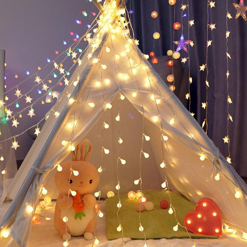 LED String Lights - Outdoor & Bedroom Decor, Birthday & Christmas USB/Battery Lights, Round Ball & Star Shapes, Colorful Illumination 1.5m 10 lights battery constant
LED String Lights - Outdoor & Bedroom Decor, Birthday & Christmas USB/Battery Lights, Round Ball & Star Shapes, Colorful Illumination 1.5m 10 lights battery constant