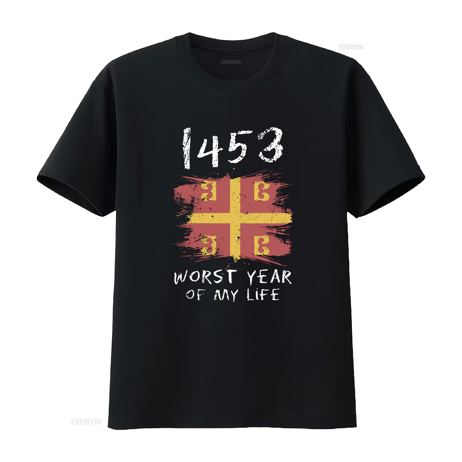 1453 Worst Year of My Life T Shirt Vintage Style with Bold Design for Unique Fashion Statement vintage Washed Comfortable 4XL
1453 Worst Year of My Life T Shirt Vintage Style with Bold Design for Unique Fashion Statement vintage Washed Comfortable 4XL