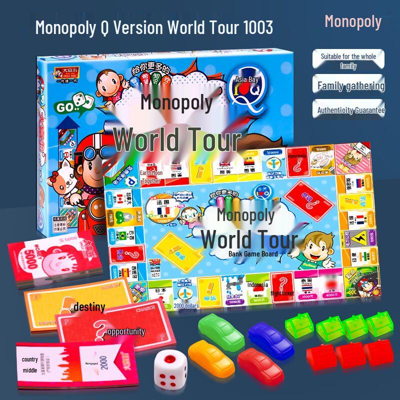 Richman Adventure Board Games One Size
Richman Adventure Board Games One Size