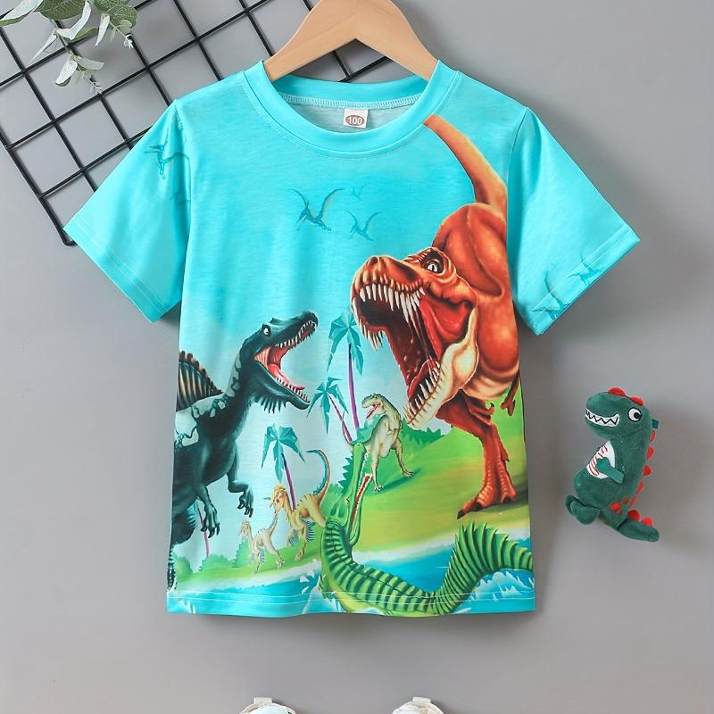 Children s Forest Dinosaur Printed Cute Multi Color T-shirts Girls Fashionable Soft Comfortable T-shirt 170
Children s Forest Dinosaur Printed Cute Multi Color T-shirts Girls Fashionable Soft Comfortable T-shirt 170