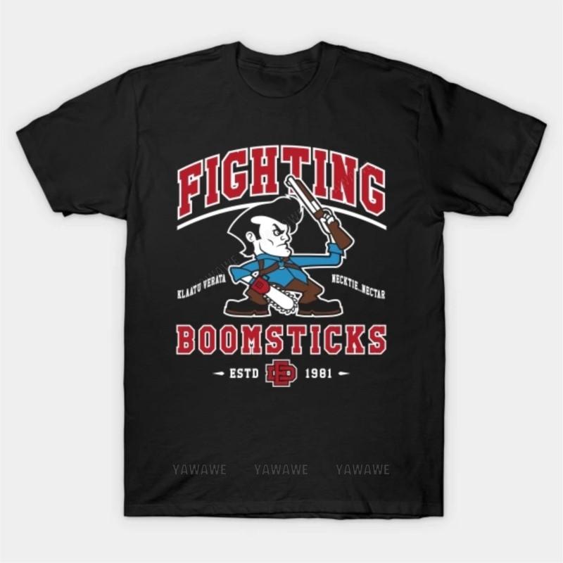 Hot sale summer teeshirt brand tshirt for men Fighting Boomsticks T Shirt male fashion tshirt casual unisex short sleeve tops S
Hot sale summer teeshirt brand tshirt for men Fighting Boomsticks T Shirt male fashion tshirt casual unisex short sleeve tops S