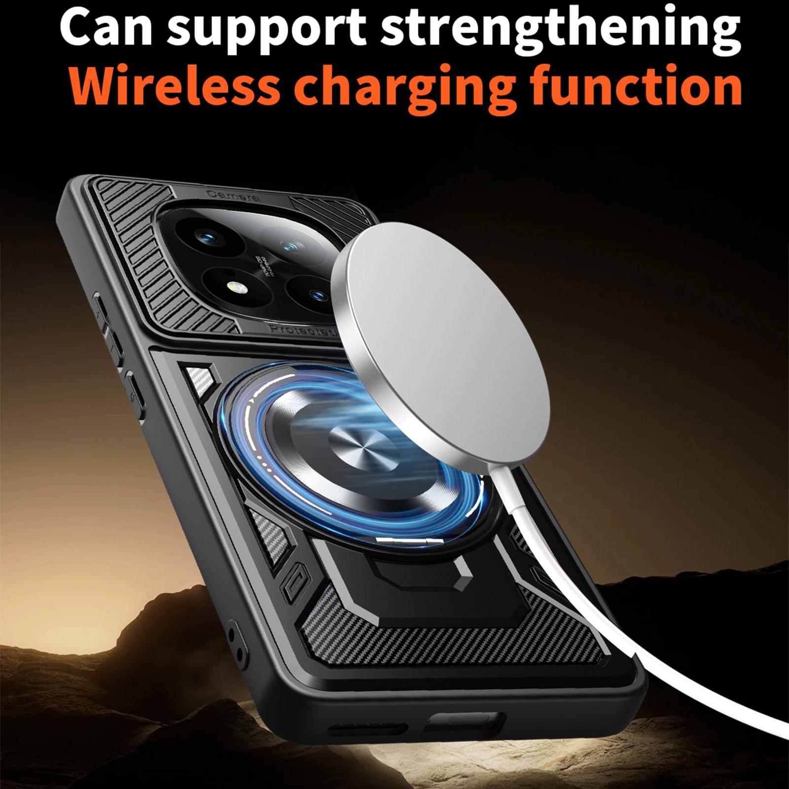 For Xiaomi Redmi Note 14 Pro 4G Magnetic Case Rotating Kickstand TPU+PC Phone Cover Grey
For Xiaomi Redmi Note 14 Pro 4G Magnetic Case Rotating Kickstand TPU+PC Phone Cover Grey