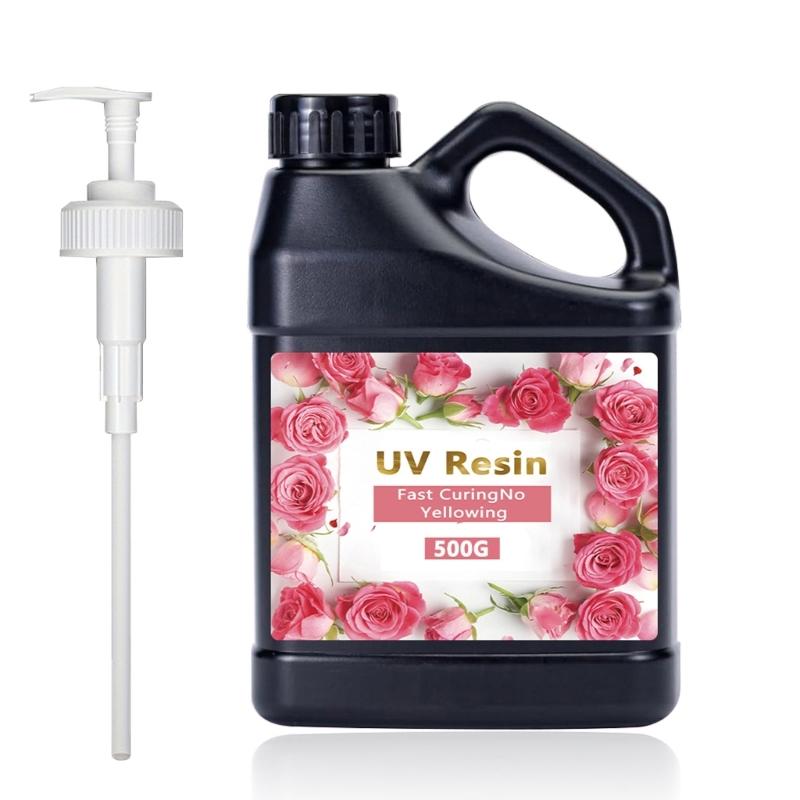 Easy to Use Clear Pump Dispensing Multi Purpose UV Resin 500g Drop Adhesive for Toy Repair and Model Assembly
Easy to Use Clear Pump Dispensing Multi Purpose UV Resin 500g Drop Adhesive for Toy Repair and Model Assembly