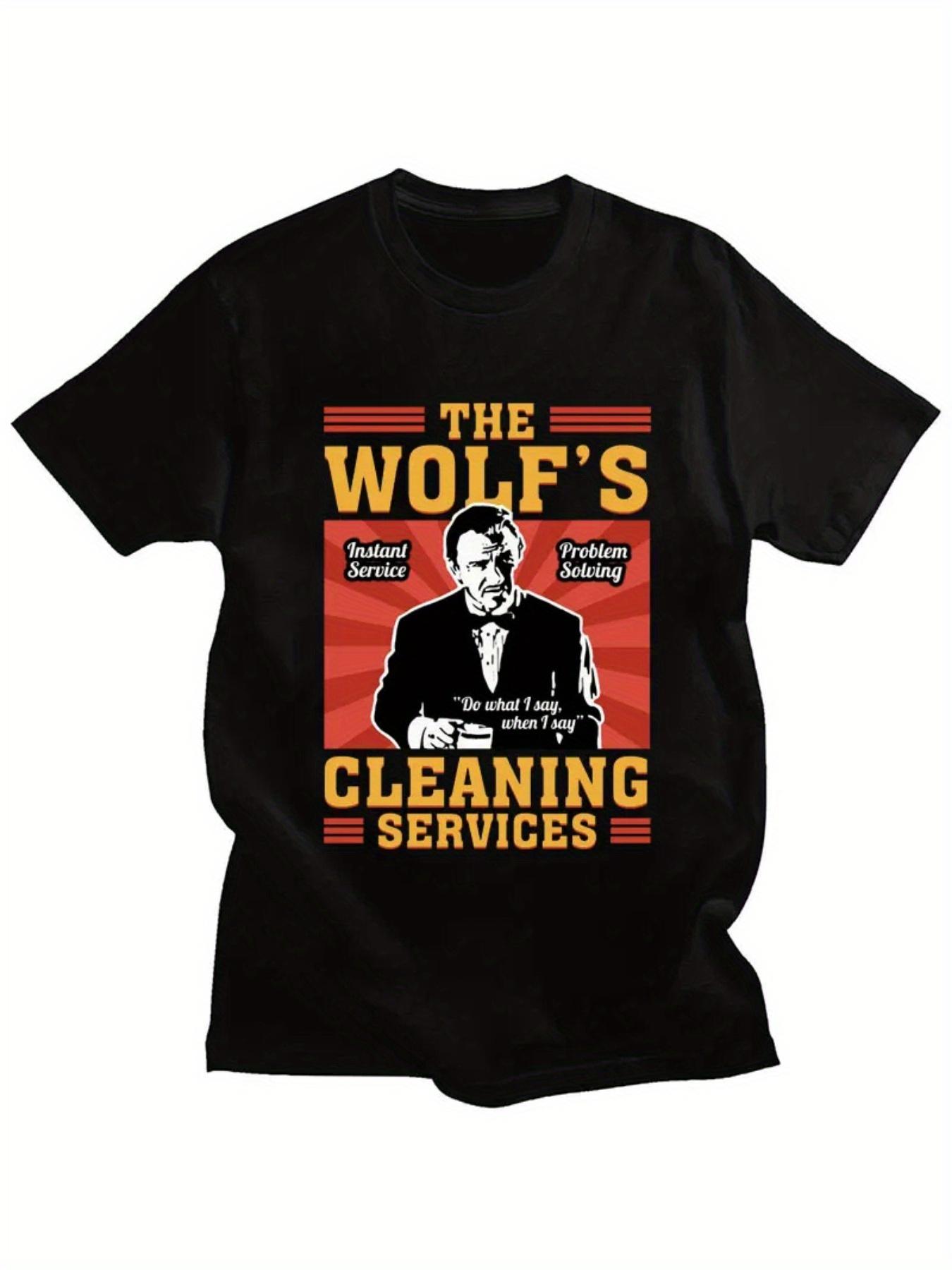 Men S Retro Pulp Fiction Film Tee - Wolf Design T-Shirt L
Men S Retro Pulp Fiction Film Tee - Wolf Design T-Shirt L