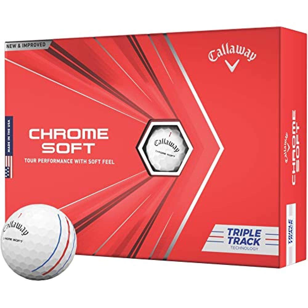 Мяч для гольфа Callaway Chrome Soft 2020 Triple Track CHROME SOFT TRIPLE TRACK Прямой импорт из США, белый
Мяч для гольфа Callaway Chrome Soft 2020 Triple Track CHROME SOFT TRIPLE TRACK Прямой импорт из США, белый