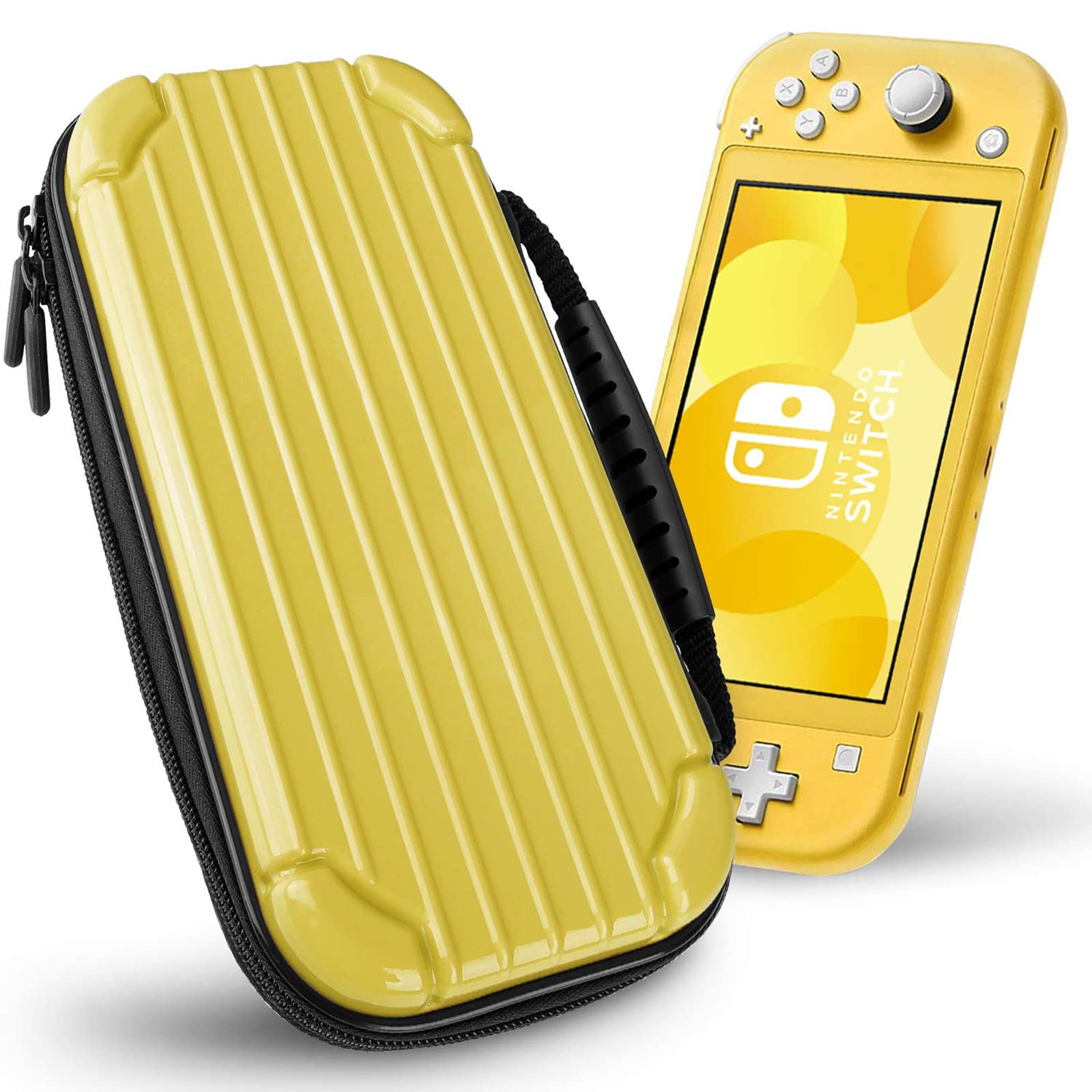 Switch Lite Switch Lite Carrying Hard Storage Holds 10 Game Full Yellow Case, Case, Pouch, Bag, Cards, Dustproof, Stainproof, Shockproof, Protection,
Switch Lite Switch Lite Carrying Hard Storage Holds 10 Game Full Yellow Case, Case, Pouch, Bag, Cards, Dustproof, Stainproof, Shockproof, Protection,