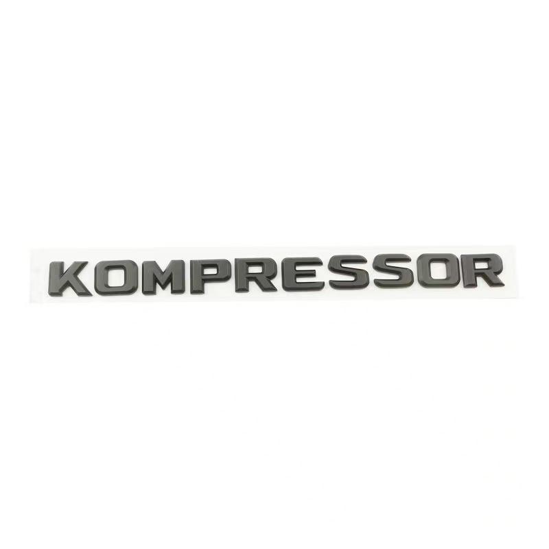 3D KOMPRESSOR Emblem Badge Letters For Benz W203 W204 W211 W210 C SLK Class ABS Glossy Black Chrome Trunk Logo Decal Accessories
3D KOMPRESSOR Emblem Badge Letters For Benz W203 W204 W211 W210 C SLK Class ABS Glossy Black Chrome Trunk Logo Decal Accessories