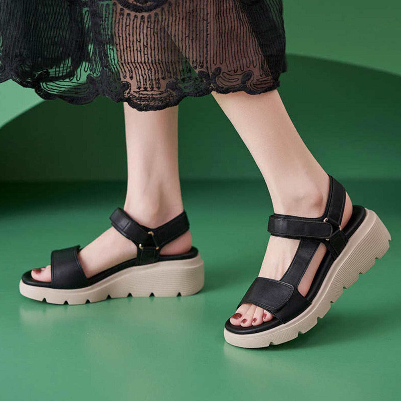 Sandals Women S Comfortable Walking Sandal Lightweight Cushioned Hiking Shoe Platform Shoes For Womens Slingback With Straps 41 чорний
Sandals Women S Comfortable Walking Sandal Lightweight Cushioned Hiking Shoe Platform Shoes For Womens Slingback With Straps 41 чорний