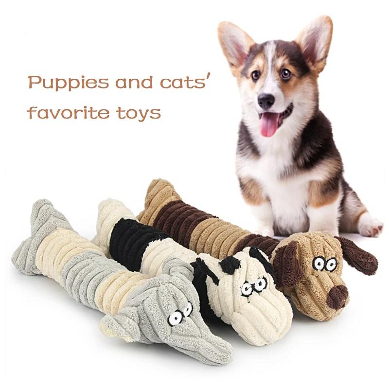 Plush Filled Pet Chew Toys for Small Dogs Squeak Puppy Dog Stuff Toy Dog Supplies Interactive Dog Toy
Plush Filled Pet Chew Toys for Small Dogs Squeak Puppy Dog Stuff Toy Dog Supplies Interactive Dog Toy