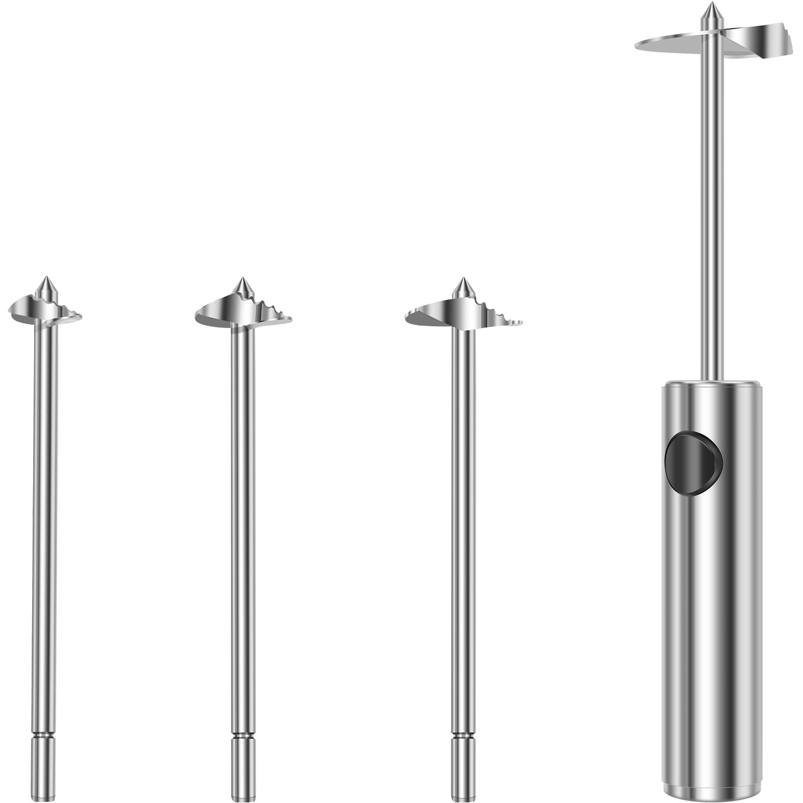 Vegetable Fruit Core Remover Stainless Steel Vegetable Drill Multi-purpose Fruit Corer with Non-slip Handle for Coring Hollowing
Vegetable Fruit Core Remover Stainless Steel Vegetable Drill Multi-purpose Fruit Corer with Non-slip Handle for Coring Hollowing