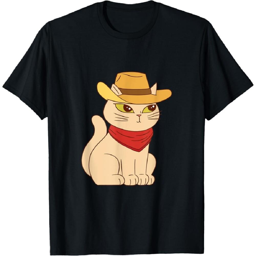 Cat with Cowboy Hat Funny Cartoon Cowgirl Graphic T-Shirt XXXXXL чёрный
Cat with Cowboy Hat Funny Cartoon Cowgirl Graphic T-Shirt XXXXXL чёрный