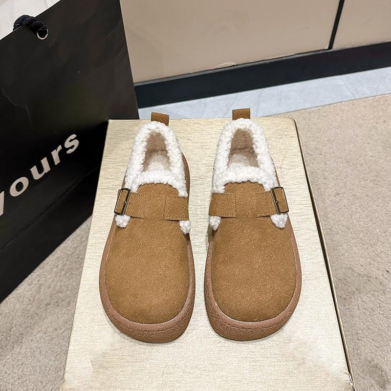 2025 autumn and winter new cotton shoes, foot buckle, flat-bottomed Doudou shoes, bread shoes, warm and thickened women s shoes 40
2025 autumn and winter new cotton shoes, foot buckle, flat-bottomed Doudou shoes, bread shoes, warm and thickened women s shoes 40