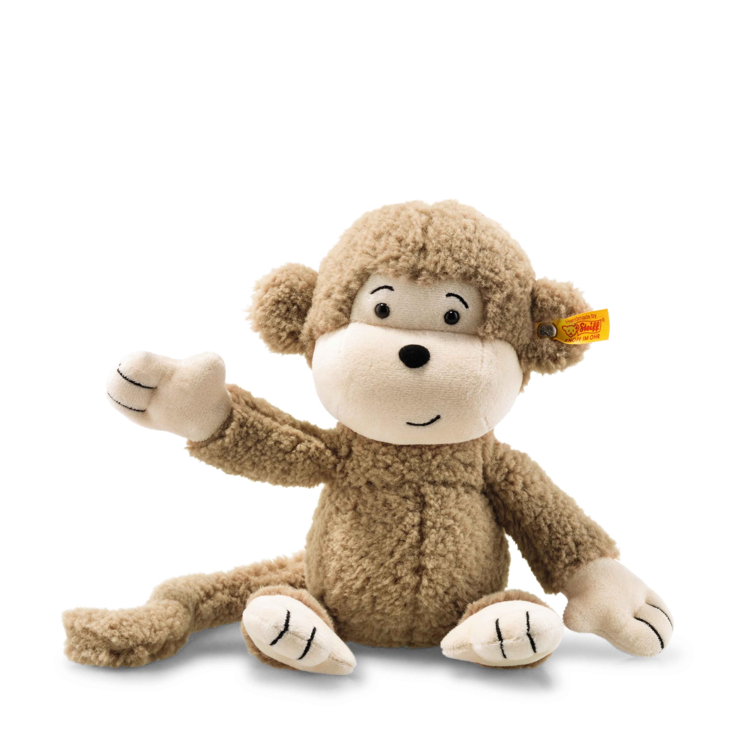 Steiff Soft Cuddly Friends washable monkey 30cm EAN 060304 Brownie - -
Steiff Soft Cuddly Friends washable monkey 30cm EAN 060304 Brownie - -