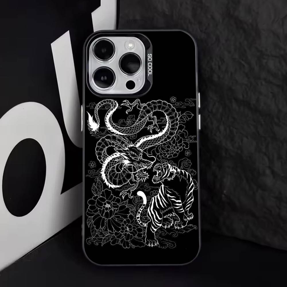 Luxury Tiger Dragon Embossed Phone Case For iPhone 17,16,15,14,13,12,11 Plus,Pro Max,XS,Colorful Silver Black Cover iPhone12PRO
Luxury Tiger Dragon Embossed Phone Case For iPhone 17,16,15,14,13,12,11 Plus,Pro Max,XS,Colorful Silver Black Cover iPhone12PRO