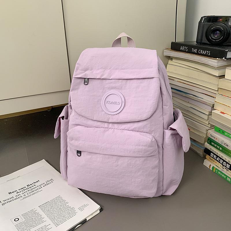 Backpack Women s Casual Small Male and Female Neutral School Bag Solid Color Anti-splashing Premium Light Luxury Commuter Small Backpack Women Large bag фиолетовый
Backpack Women s Casual Small Male and Female Neutral School Bag Solid Color Anti-splashing Premium Light Luxury Commuter Small Backpack Women Large bag фиолетовый