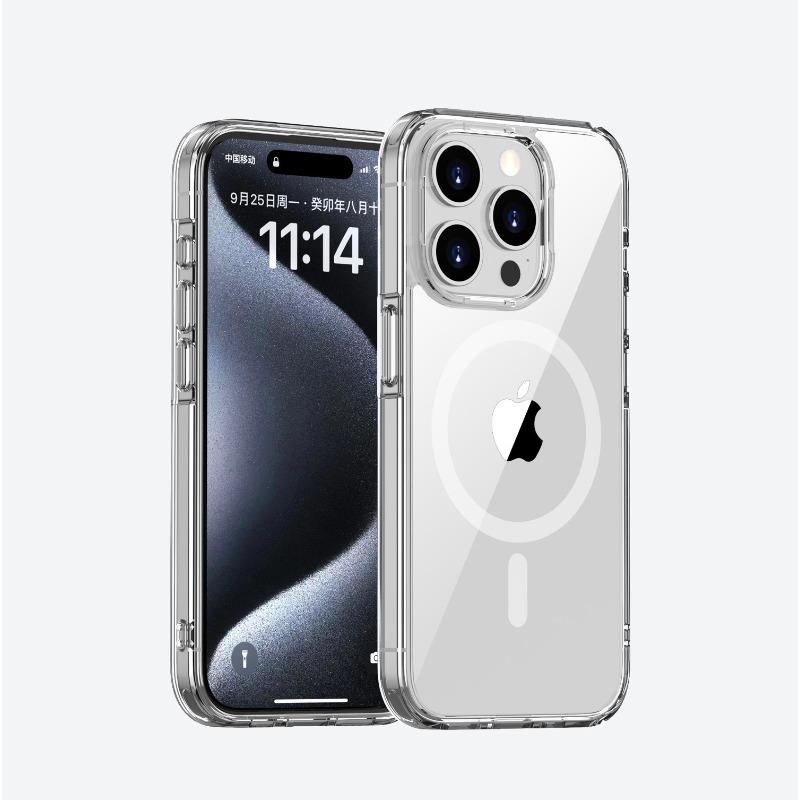 Чехол с защитой от падений Magsafe Charging 15/16Plus Подходит для Apple 16ProMax Прозрачный магнитный чехол для телефона Samsung S24 FE
Чехол с защитой от падений Magsafe Charging 15/16Plus Подходит для Apple 16ProMax Прозрачный магнитный чехол для телефона Samsung S24 FE