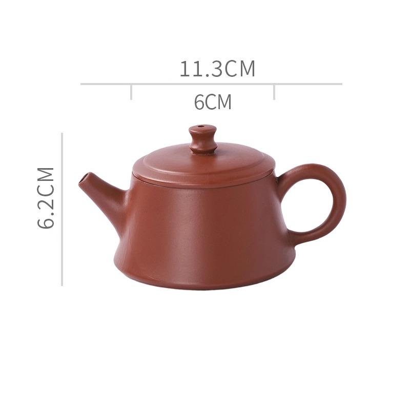 Chaoshan Dahongpao Purple Clay Pot Chinese Small Capacity Household Tea Pot Half Handmade Kung Fu Tea Set Zhu Ni Teapot
Chaoshan Dahongpao Purple Clay Pot Chinese Small Capacity Household Tea Pot Half Handmade Kung Fu Tea Set Zhu Ni Teapot