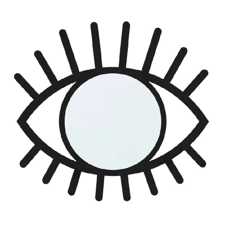 Creative Eye Shape Wall Mirror Acrylic Wall Decors For Living Space And Bedrooms Entryway Wall Mounted Mirror чорний
Creative Eye Shape Wall Mirror Acrylic Wall Decors For Living Space And Bedrooms Entryway Wall Mounted Mirror чорний