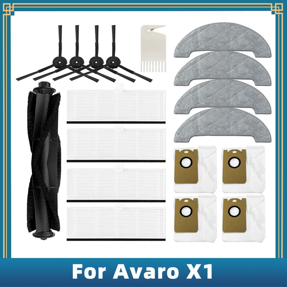 Replacement For Avaro X1 Robot Vacuum Cleaner Spare Parts Accessories Main Side Brush Hepa Filter Mop Rag Cloth Dust Bag
Replacement For Avaro X1 Robot Vacuum Cleaner Spare Parts Accessories Main Side Brush Hepa Filter Mop Rag Cloth Dust Bag
