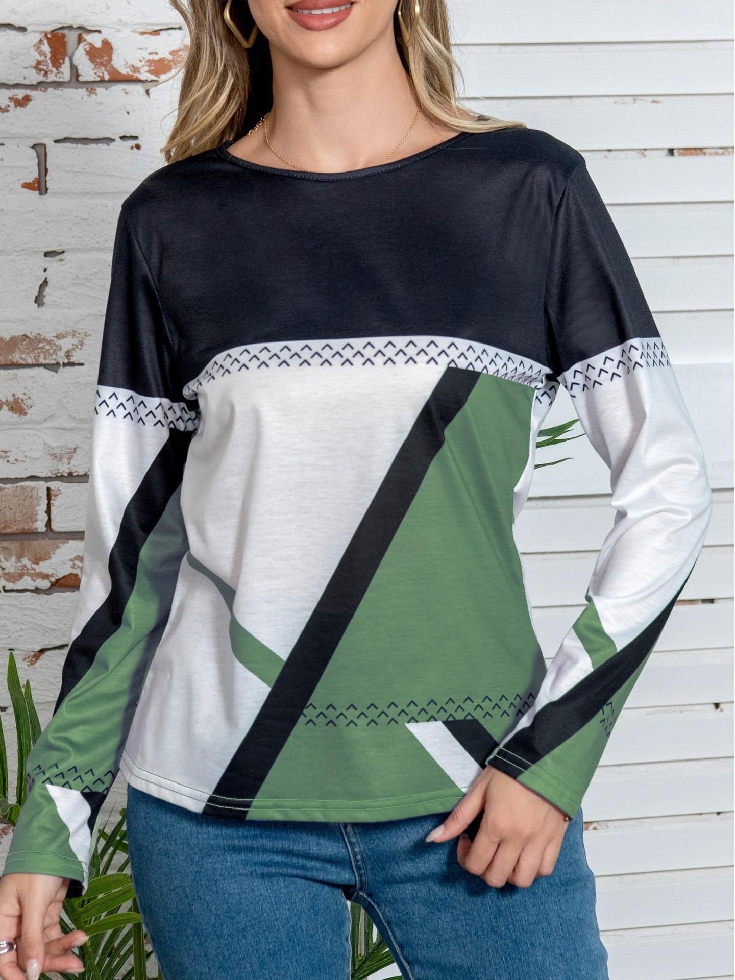 TEMU 2024 Весна/Лето Женский Геометрический Принт Длинный Рукав Повседневный Топ Medium изумрудный/зелёный
TEMU 2024 Весна/Лето Женский Геометрический Принт Длинный Рукав Повседневный Топ Medium изумрудный/зелёный