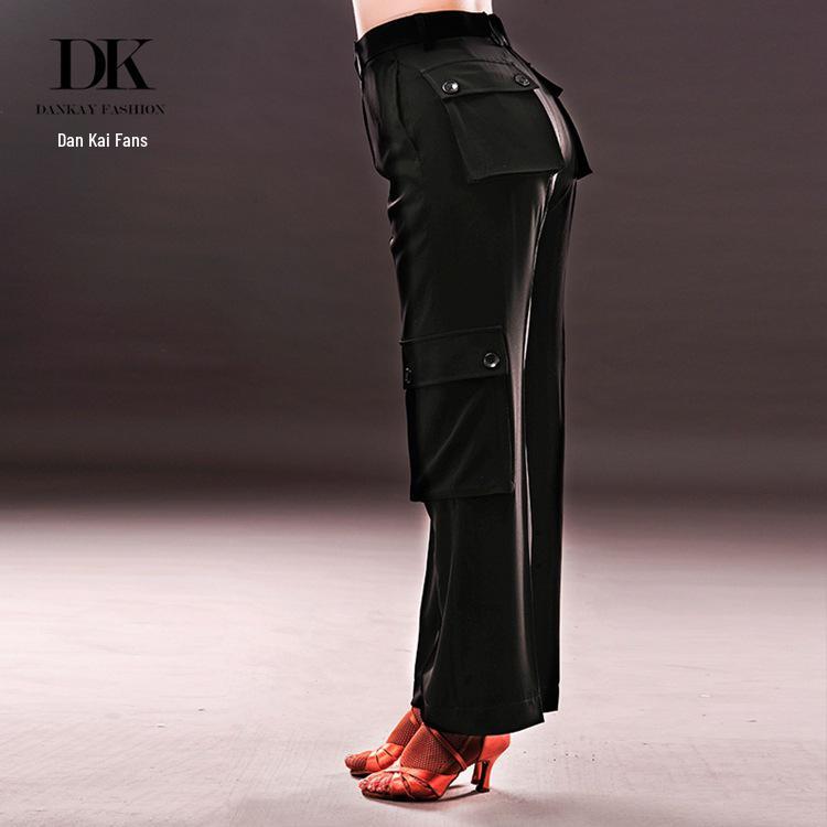 Dan Latin Dance Unisex Ballroom & Modern Dance Multi-Pocket Practice Pants Waist 71cm чорний
Dan Latin Dance Unisex Ballroom & Modern Dance Multi-Pocket Practice Pants Waist 71cm чорний