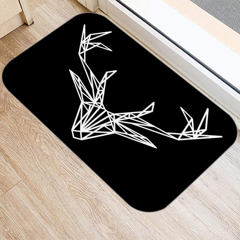Nordic Black Geometric bath Kitchen Entrance Door Mat Coral Velvet Carpet Doormat Indoor Floor Mats Anti-Slip Rug Home Decor
Nordic Black Geometric bath Kitchen Entrance Door Mat Coral Velvet Carpet Doormat Indoor Floor Mats Anti-Slip Rug Home Decor
