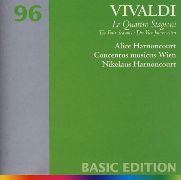 CD ANTONIO VIVALDI, ALICE HARNONCOURT, - The Four Seasons 8573893752 Teldec 2001 Germany Classical Used
CD ANTONIO VIVALDI, ALICE HARNONCOURT, - The Four Seasons 8573893752 Teldec 2001 Germany Classical Used