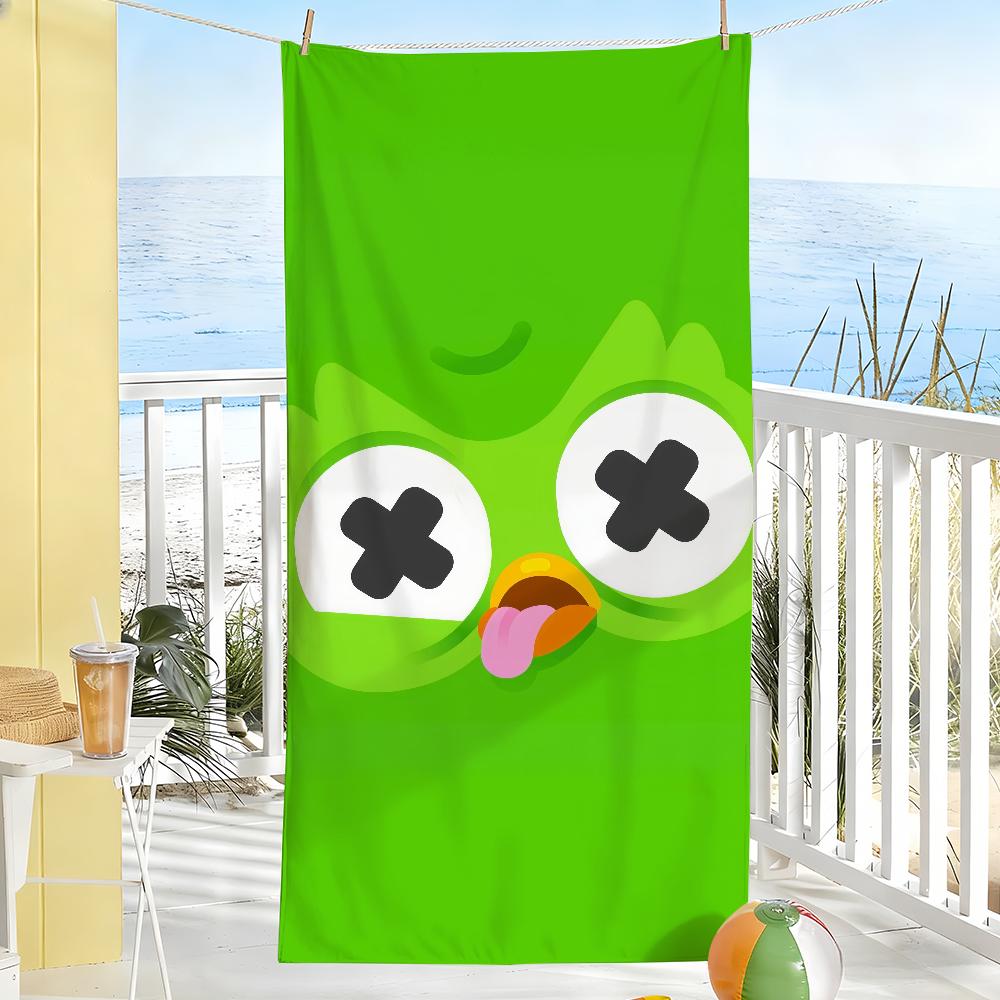 Cute Cartoon D-Duolingo-Study Towel Soft Pool Gift For Travel Gym Shower Camping Quick Dry Sports Large Beach Towels W40*H60(CM)
Cute Cartoon D-Duolingo-Study Towel Soft Pool Gift For Travel Gym Shower Camping Quick Dry Sports Large Beach Towels W40*H60(CM)