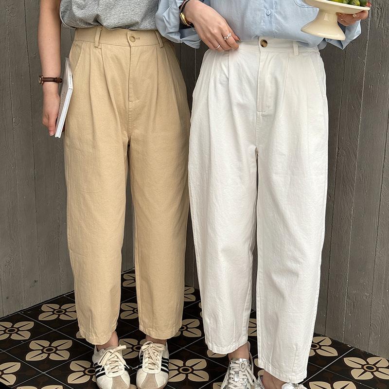 High-waisted Casual Pants for Women In Spring New Small and Versatile Slim and Loose Trousers Straight Pants M
High-waisted Casual Pants for Women In Spring New Small and Versatile Slim and Loose Trousers Straight Pants M