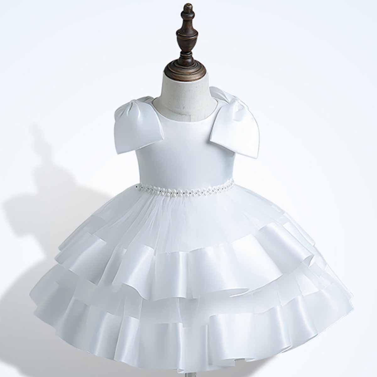 Платье для девочек из однотонной сетки с большим бантом и пышным узором 100 cm
Платье для девочек из однотонной сетки с большим бантом и пышным узором 100 cm