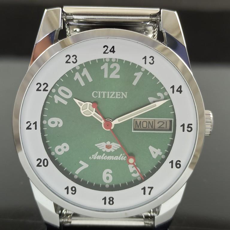ВОССТАНОВЛЕННЫЕ ВИНТАЖНЫЕ CITIZEN AUTO 8200 JAPAN MENS GP GREEN WATCH 490e-a250476-9 Citizena250476
ВОССТАНОВЛЕННЫЕ ВИНТАЖНЫЕ CITIZEN AUTO 8200 JAPAN MENS GP GREEN WATCH 490e-a250476-9 Citizena250476