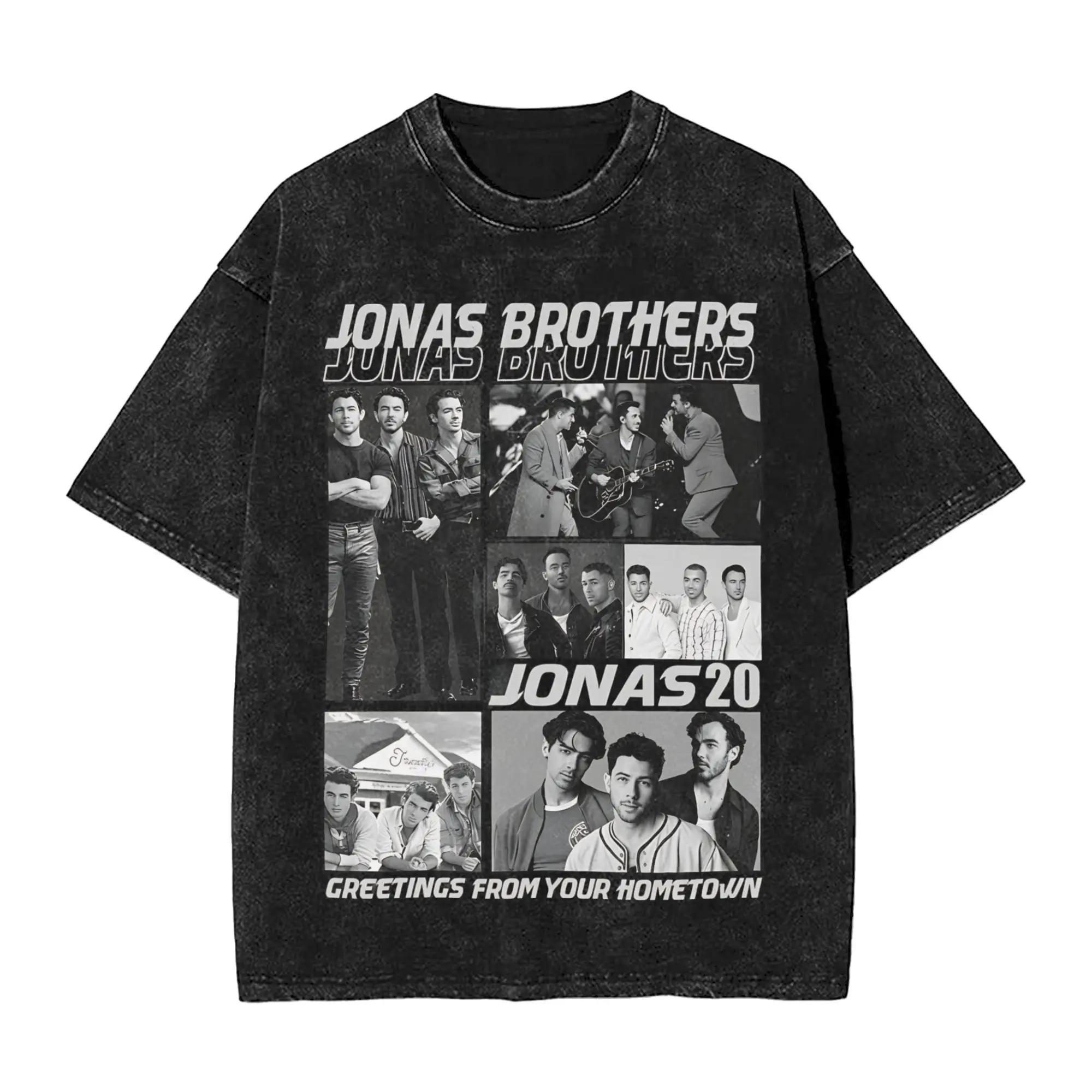 Hot Sale Jonas Brother th Anniversary Poster Print TShirt Unisex Women Vintage Washed Cotton Oversized Harajuku Style Summer Tee 2XL
Hot Sale Jonas Brother th Anniversary Poster Print TShirt Unisex Women Vintage Washed Cotton Oversized Harajuku Style Summer Tee 2XL