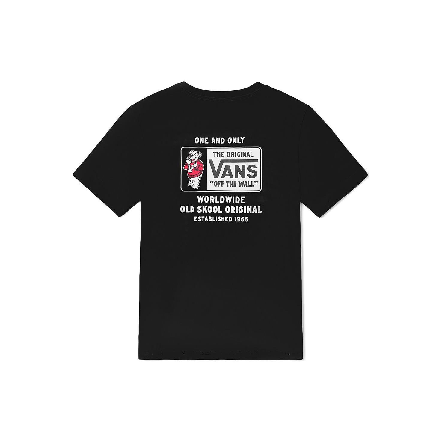 Vans Футболка с круглым вырезом и патчем с логотипом сзади Off The Paw SS22, унисекс, черная VN0A7TRXBLK XS
Vans Футболка с круглым вырезом и патчем с логотипом сзади Off The Paw SS22, унисекс, черная VN0A7TRXBLK XS