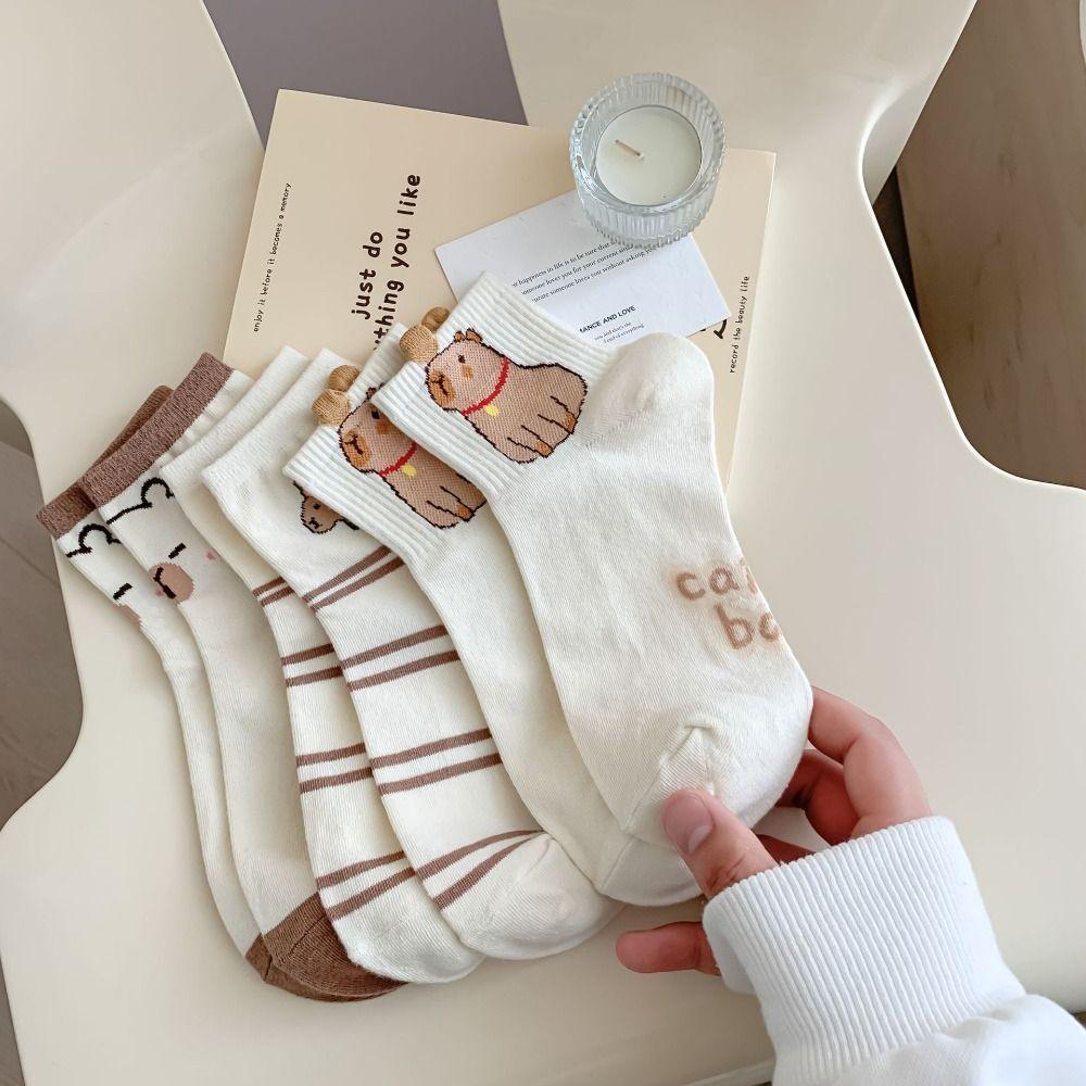 Letter Capybara Short Tube Socks Patchwork Women s Cartoon Socks Cotton Ankle Socks Streetwear Style A
Letter Capybara Short Tube Socks Patchwork Women s Cartoon Socks Cotton Ankle Socks Streetwear Style A