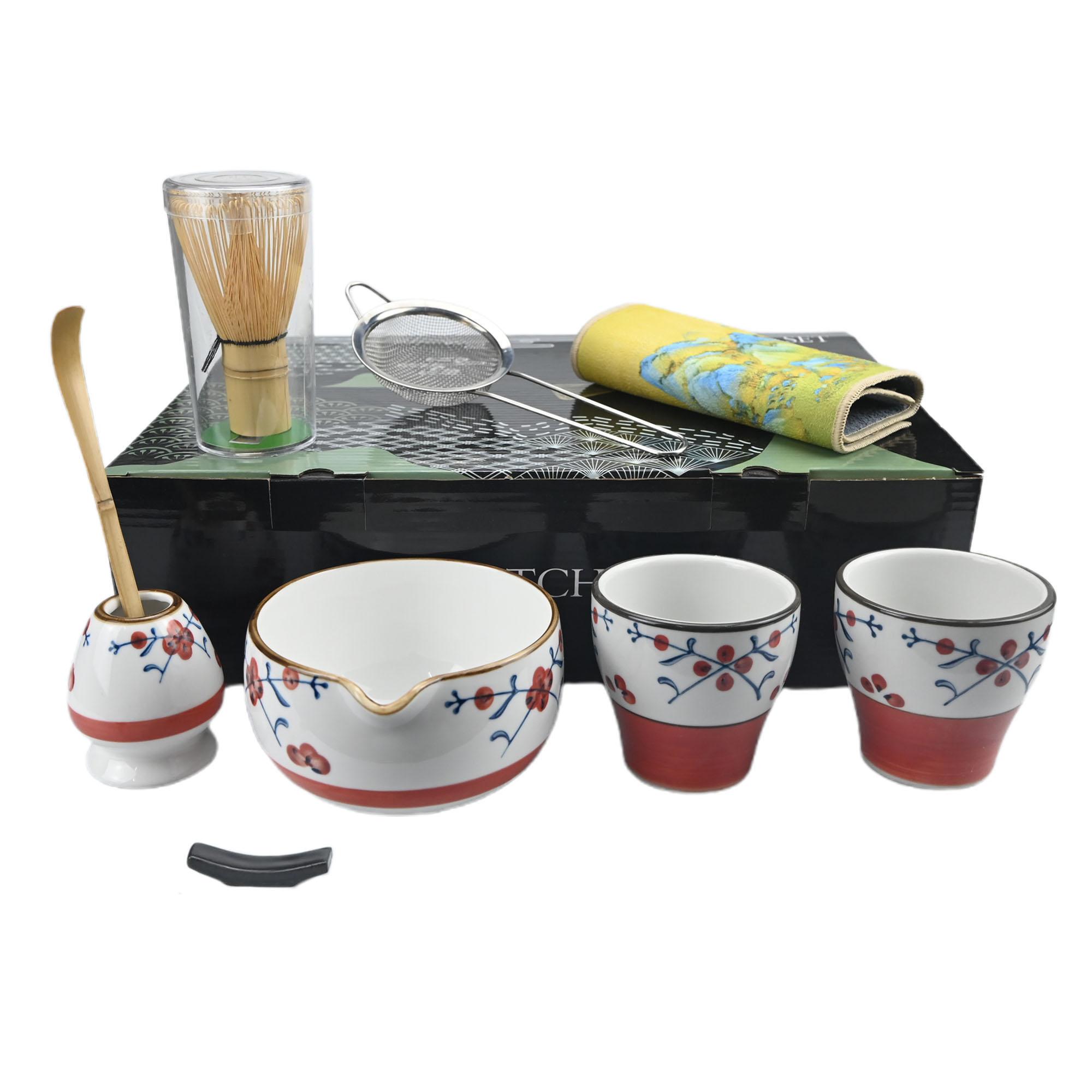 9pcs Japanese Matcha Set Matcha Bowl With Mouth Song Dynasty Tea Tip Tool Matcha Whisker Stand 9pcs
9pcs Japanese Matcha Set Matcha Bowl With Mouth Song Dynasty Tea Tip Tool Matcha Whisker Stand 9pcs