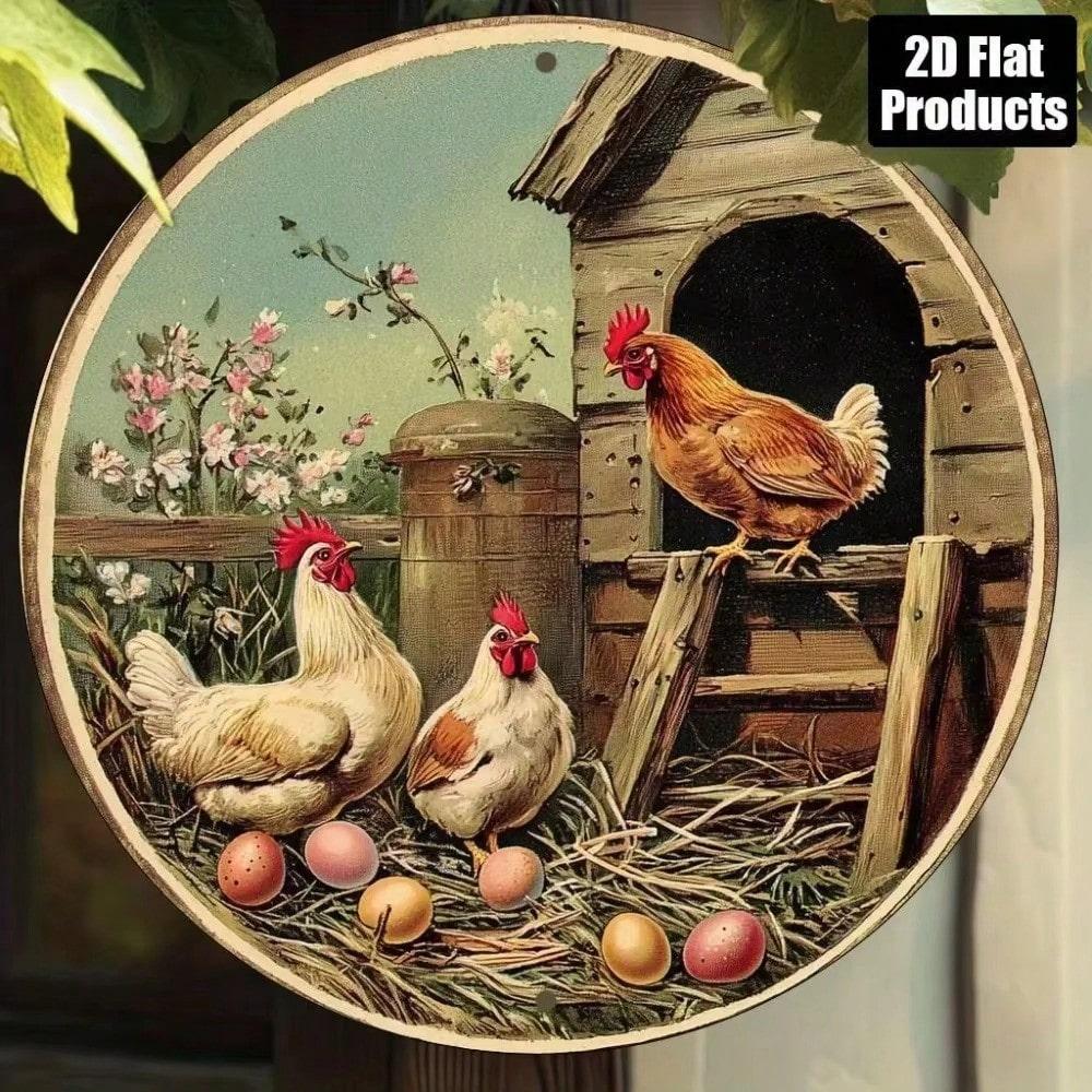 Vintage Pastoral Tin Sign Metal Wall Art Farmhouse Decor Self Adhesive Sticker for Home Kitchen Office Durable Retro Gift 20x20
Vintage Pastoral Tin Sign Metal Wall Art Farmhouse Decor Self Adhesive Sticker for Home Kitchen Office Durable Retro Gift 20x20