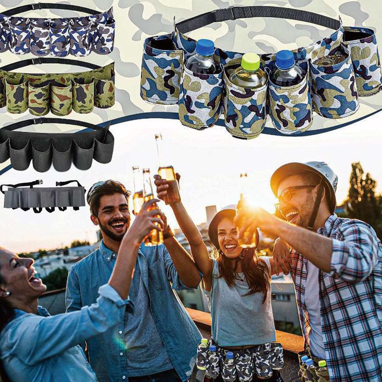 Beverage Storage Waist Bag Belt Storage Bag Can Hold 6 Cans Of Beverage Beer Belt One Size хакі
Beverage Storage Waist Bag Belt Storage Bag Can Hold 6 Cans Of Beverage Beer Belt One Size хакі