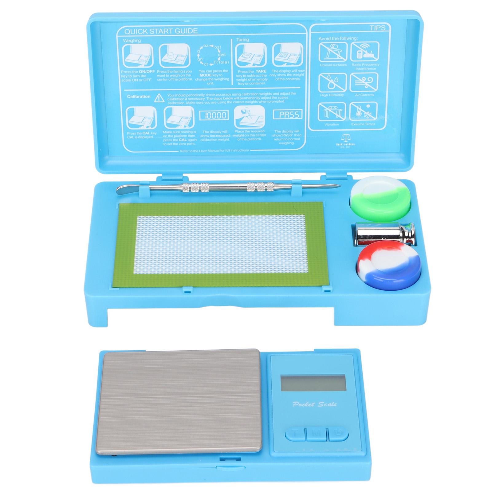 Digital Pocket Scale 0.01g to 500g Electronic Scale with 7 Units Conversion for Food Powder Coin
Digital Pocket Scale 0.01g to 500g Electronic Scale with 7 Units Conversion for Food Powder Coin